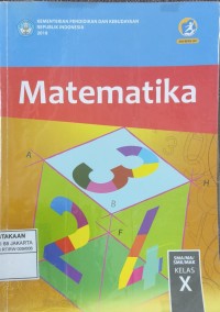 Image of MATEMATIKA SMA/MA/SMK/MAK KELAS X